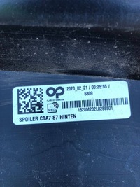 фото thumb №8, Дифузор спойлер бампера зад audi a7 s7 4k8 4k8807521d