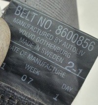 фото thumb №2, Pas безопасности правый задняя volvo c70 8600856