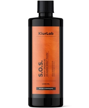 KiurLab SOS Mocny Płyn Do Usuwania Smoły Kleju 1L
