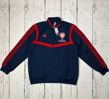 Мужская тканая футбольная ветровка с логотипом ADIDAS ARSENAL 2019/20, размер XL