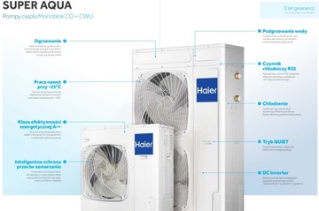 Моноблочный тепловой насос Haier SUPER AQUA 16 кВт БЕСПЛАТНЫЙ ЗАПУСК!!!