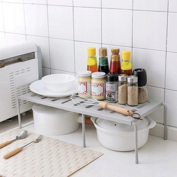 Кухонная полка, складная подставка для кухонных шкафов
