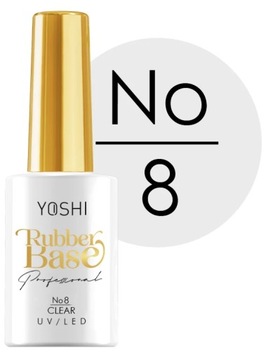 Yoshi Rubber Base UV Hybrid No8 10 мл