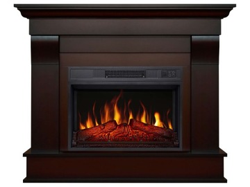 Kominek elektryczny ArtiFlame Albion AF23S mahoń brązowy antyk