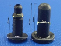 фото thumb №2, 10x штифт 6 кліпса оббивка багажника mercedes c clk e gl glk ml slk r