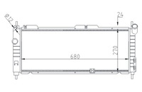 фото thumb №2, Hart yml-r201 радіатор corsa b 1.2i,1.4i 93- /z кондиціонер.