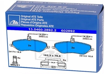 фото thumb №1, Тормозные колодки тормозные ate do peugeot 607 2.7 3.0 v6