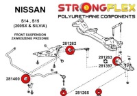фото thumb №2, 281265b - втулка перехідник з'єднувач стабілізатора передній strongflex