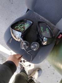 фото thumb №1, Mercedes 172 r172 slk lift зеркало левая правое 197