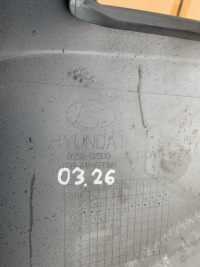 Бампер передній hyundai ioniq ev electric fl рестайлінг  19r pdc 86511-g2500 03.26 Зі Шроту, фото thumb