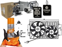 фото thumb №1, Вентилятор радіатор з корпус audi a1 a3 tt seat alt #petrolhead pro+ kit4
