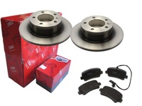 фото thumb №1, Тормозные диски тормозные колодки trw задняя opel movano b 305mm