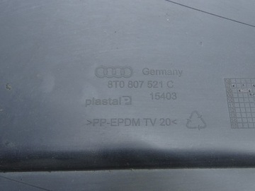 фото thumb №12, Дифузор спойлер накладка бампера зад задній audi a5 8t s-line 8t0807521c