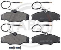 фото thumb №1, Гальмівні колодки гальмівні перед peugeot 406 96-04