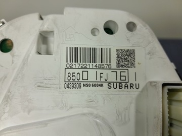 фото thumb №6, Subaru xv 2.0b рестайлінг прилади спідометр  eu автомат 85001fj76