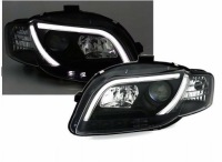Ліхтарі  фари до audi a4 b7 od 2004 до 2008 roku led трубка  чорний Доставка, фото thumb