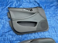 Mercedes cls 55 amg w219 сидіння обшивки комплект шкіра сіра Доставка, фото thumb