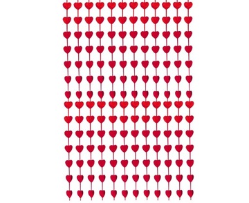 Baner dekoracje ozdoby balony serca na Walentynki