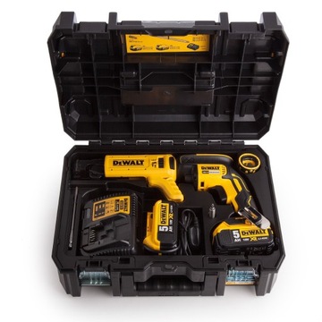 Отвертка с магазином для гипсокартона 18В DCF620P2K DeWalt