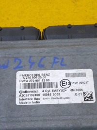 Mercedes w246 1.6 cgi модуль двигателя a2709002500 Оригинал, фото thumb