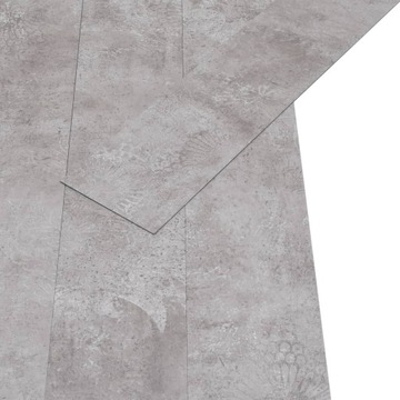 SAMOPRZYLEPNE PANELE PODŁOGOWE PVC 5,21M² 2MM SZARE