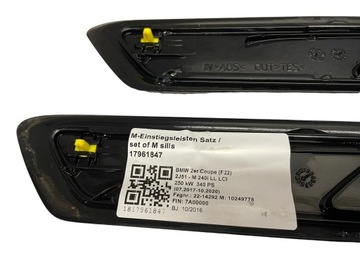 фото thumb №9, Планка накладка порога l/p bmw 3 f22 f23 m240i