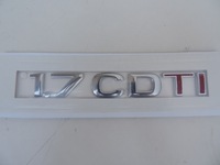 фото thumb №1, Надпись 1.7 cdti крышки задняя opel corsa c новый