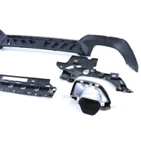 Купить Диффузор накладка бампера bmw g20 g21 выхлоп 340i, фото thumb