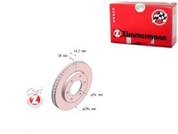 фото thumb №1, Тормозные диски тормозные 2szt mitsubishi l200 05- zimmerma