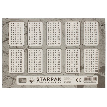 Таблица-план урока Mnoz A5 Trip Starpak Pb25/750