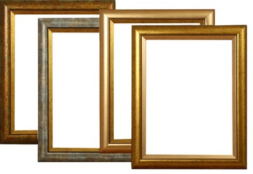 RAMKA GOTOWA DO OPRAWY OBRAZÓW ZDJĘC LUSTER 50Ż DREWNO 30X40 50 MM
