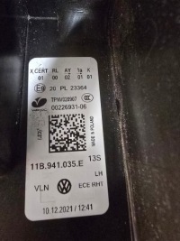 фото thumb №14, Vw id.4 id4 19- лампа фара лівий перед full led iq.light 11b941035e