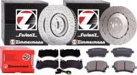 фото thumb №1, Zimmermann тормозные диски+ тормозные колодки p+t audi rs6 c6 390mm