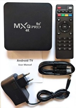 Smart TV BOX 5G MXQ PRO 4K 2+16 ГБ ANDROID 11.1