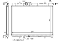 фото thumb №1, Nissens 63744a радіатор, система охолодження двигуна