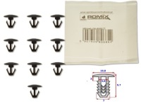 фото thumb №1, Honda civic vii 01-05 клипса клипса штифт капот 10x