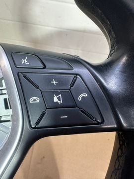 фото thumb №12, Кермо, дерево, шкіра, пелюстки mercedes cls w218, e клас w212