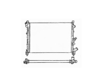 фото thumb №1, Радиатор renault espace iii je 97- 7701038237