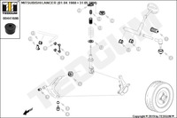 фото thumb №13, Подушка стабилизатора tedgum 00441686 mb001626