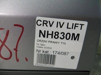фото thumb №7, Honda cr-v iv lift дверь правое задняя задние nh830m 14-