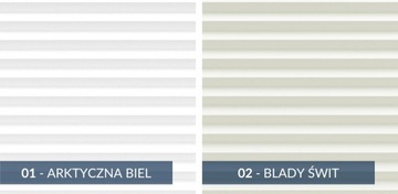 Roleta plisowana termiczna na wymiar 39x130 żaluzja plisa termo INWAZYJNA
