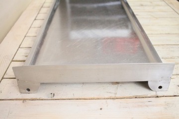 Blat roboczy 85 x 36 cm stal NIERDZEWNA