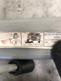 фото thumb №5, Домкрат підйомник ключ вушко peugeot 307 9648667280