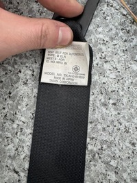 фото thumb №5, Pas безопасности правый перед mazda 3 bm 2013-2017 tk-ah2-eh959