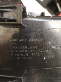 фото thumb №5, Nissan leaf ii 2 2019 бічна решітка обдув europa