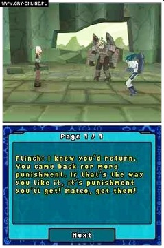 Di-Gata Defenders gra na Nintendo DS.