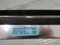 фото thumb №9, Молдинг дахова хром права audi a5 8w coupe 19r