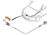 фото thumb №4, Защита замка капота оригинал mazda 2 3 6 cx-3 cx-5 cx-9