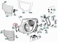фото thumb №2, Петля фара левый mercedes actros mp4