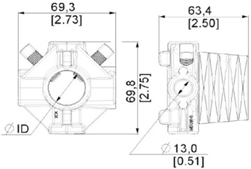 SPRĘŻYNA LEWOSKRĘTNA DO BRAMY 5.0x51mm L-75cm